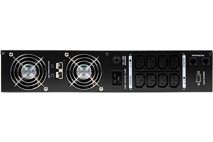 Источник бесперебойного питания Skat RAPAN-UPS 3000 RACK+4x9Ah Источник бесперебойного питания 2100 Вт, Line-interactive, синус, встроенные АКБ 6 шт.x 9Ah 8960