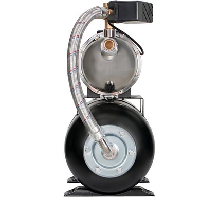 Насосная станция Verton AQUA PS1200S/24 (1200Вт, 55л/мин, 24л, гл. 9м, h 50м, вых. 1, 3 бар) 01.13297.22779