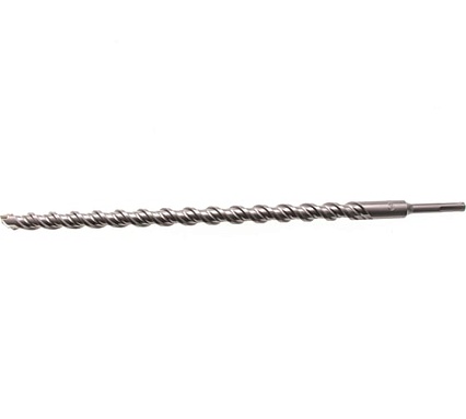 Бур по бетону, двойная спираль, Cobalt W-tip (20x460 мм; SDS PLUS) Denzel 705049