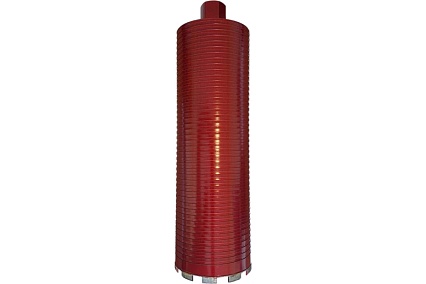 Алмазная коронка 102x450 мм, 1 1/4" UNC, сухорез IRBISDIAM DRYUNC102450