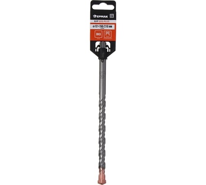 Бур 4-х гранный Ермак SDS-plus 12x150/210 мм 654-174