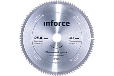 Диск пильный по алюминию (254х30 мм; 96Z) Inforce 11-01-615