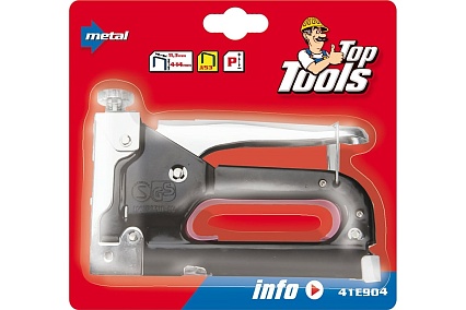 Степлер (4-14 мм, скобы J) Top Tools 41E904