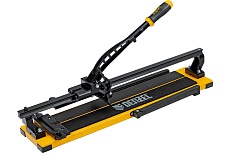 Плиткорез рельсовый Denzel 600x16мм, каретка на подшипнике, стальная станина, усиленная рукоятка-пенал 877014