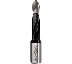 Сверло сквозное 8х57 мм, хв-к 10 мм, R Deltatools 06-0082