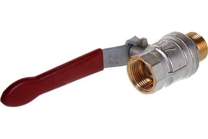 Шаровой кран RUB 3/4" DN20 PN40, ВР-НР, серия MILANO (S.90), ручка S90E20