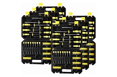 Набор инструментов WMC TOOLS (6 комплектов) 65 пр (отвертки,биты с битодержателем, отвертки ювелирные) в кейсе WMC-1065 ( 6 K-T )(58582)