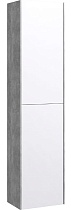 Шкаф Aqwella 5 stars Mobi 35 см, без дверей, корпус бетон светлый
