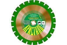 Круг алмазный сегментный 1A1RSS/C1 по асфальту, бетону (300х3х25.4/20 мм) Кристалл 14301