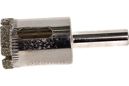 Коронка по стеклу (22 мм; ц/х) Vertextools 333-22