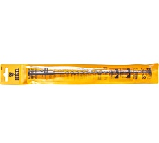 Бур по бетону, двойная спираль, Cobalt W-tip (6x260 мм; SDS PLUS) Denzel 705008