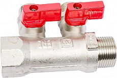 Коллектор с кранами (3/4&quot;; 2 х 1/2&quot;) Valtec VTc.580.N.0502 78042