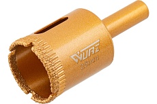 Коронка алмазная по керамике и стеклу 25 мм WURZ 91025