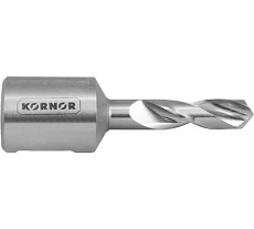 Спиральное сверло 10x55 мм, HSS, weldon 19 KORNOR 10355010