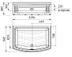 Поддон для душа Радомир Диана 1-11-0-0-0-014 139x94.5