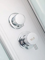 Душевая кабина WeltWasser WW500 WERRA XL 902 90x90 хром, прозрачное 10000014047