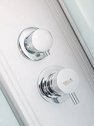 Душевая кабина WeltWasser WW500 WERRA XL 902 90x90 хром, прозрачное 10000014047