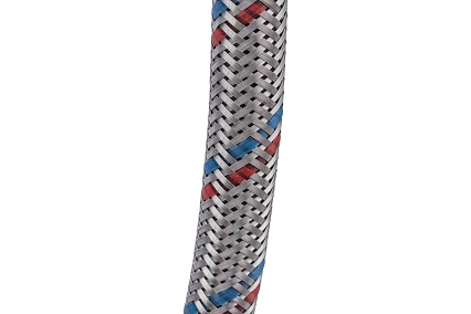 Подводка для смесителей СТМ сталь, 1/2xM10x100 см., короткий штуцер CWFSS100
