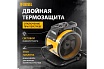 Тепловая пушка Denzel керамический нагреватель тепловентилятор DHC 2-100, 220В, 0,025/1/2 кВт 96429