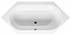 Акриловая ванная Riho Kansas Plug & Play 190x90 см с монолитной панелью