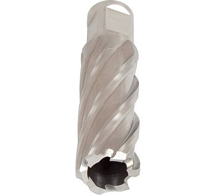 Сверло корончатое HSS 16x55 мм, Weldon 19 AktiTool 70155016