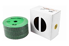 Диск алмазный гибкий Черепашка Fox (10 шт; 100 мм; № 50; мокрый рез) NOVOCRAFT PPTSW1010050