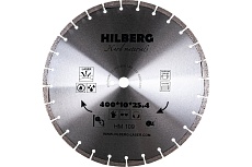 Диск алмазный отрезной сегментный Hard Materials Laser (400x25.4 мм) Hilberg HM109