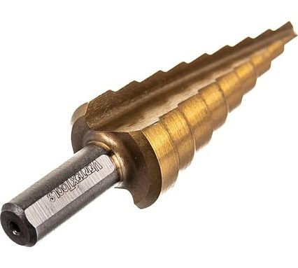 Сверло по металлу ступенчатое 4-20 мм Vertextools 4-20