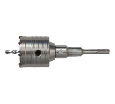 Коронка кольцевая по бетону 45 мм, хвостовик 110 мм, SDS-plus FIT 33442