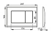 Кнопка смыва AlcaPlast M278 черный матовый