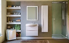 Мебель для ванной Jorno Bella 65 см белый