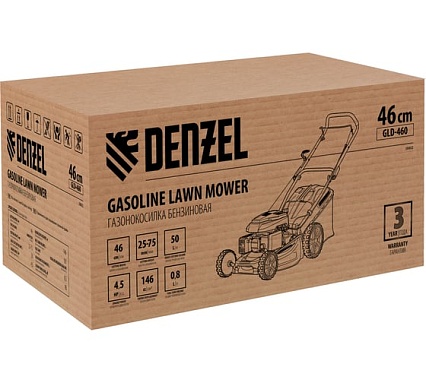 Бензиновая газонокосилка Denzel GLD-460 58802