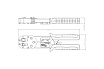 Обжимной инструмент для разъемов RJ45 Hyperline HL-3H00010 PLEZ 403345