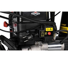 Снегоотбрасыватель Champion 6.5 л.с, bs 950, 61 см, 6f/2r, колеса, 3 л, 78.5 кг, электрический стартер, фара, обогрев ST761BS