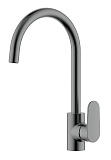 Смеситель для кухни Aquatek Ника AQ1882BGM оружейная сталь