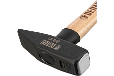 Слесарный молоток Denzel 800 г, кованый квадратный боек, буковая рукоятка 10435