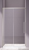 Душевая дверь Vincea Слим-Н (Slim-N) VDS-4SN120CLBN 120x195 брашированный никель, прозрачная