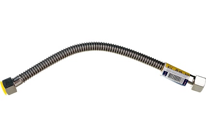 Сильфонная подводка для газа Kensudo 1/2", 30 см, в/в 26701