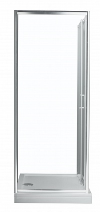 Душевая дверь Aquanet SD-1400A 140x190, прозрачное стекло