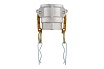 Алюминиевый камлок TITAN LOCK тип D розетка, внутр. резьба NPT 1/2" TL50DALN