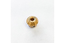 Шестерня коническая ATF латунь, d10, 20 зубьев, ТРВШ.МС1000.032-02