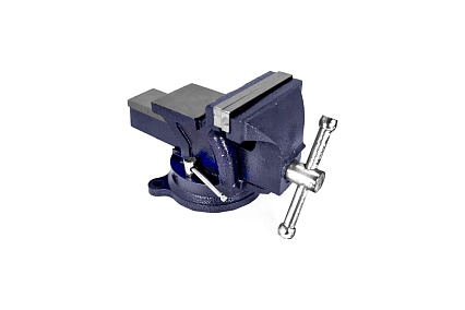 Тиски слесарные ручной привод Beltools ТСЧ-100 поворотные с наковальней ri.265.58