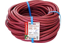 Рукав газовый 6.3 мм, красный, 40 м, 1 класс DRAGONKIT 00-00004380