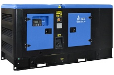 Дизельный генератор ТСС АД-25С-Т400-1РКМ7 в шумозащитном кожухе 022157