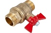 Шаровой для воды Valfex 3/4" НР/НР ручка-бабочка, латунный 11Б27фт1М VF.219.LB1.034.Bir