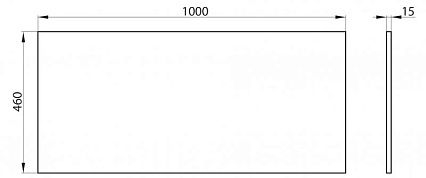 Тумба со столешницей BelBagno Kraft 100 см