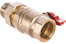 Шаровой кран RUB с накидной гайкой (&quot;американка&quot;), 1&quot; DN25 PN40, серия MILANO (S.90) S90F36