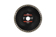 Диск алмазный отрезной сплошной турбо-волна по бетону и камню Prof Diamond 180x22.2/7x2.8мм TORGWIN S83230