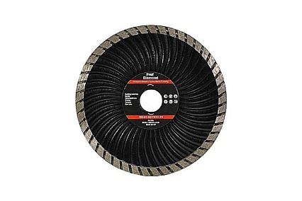 Диск алмазный отрезной сплошной турбо-волна по бетону и камню Prof Diamond 180x22.2/7x2.8мм TORGWIN S83230