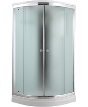 Душевая кабина Timo Comfort T-8801 100x100, c г/м, прозрачные стекла (Clean Glass), хром